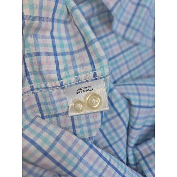 Peter Millar Summer Comfort Mens Performance Shirt Medium - Picture 6 of 7